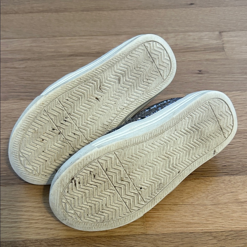 CrewCuts Silver Kids Slip-On Shoes - Picture 5 of 8